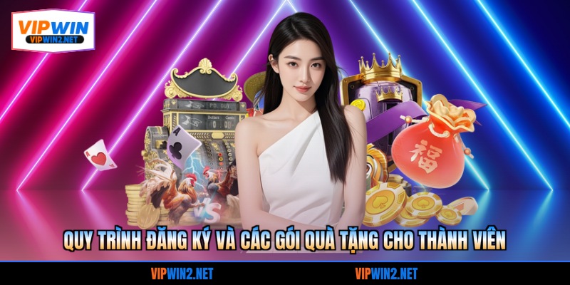 Quy trình đăng ký và các gói quà tặng cho thành viên
